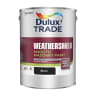 Dulux Trade Weathershield Smooth Masonry Paint 5L Black