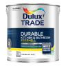Dulux Trade Durable Kitchen & Bathroom Paint 2.5L Pure Brilliant White