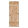 Heritage Select Rustic Bead & Butt Oak Ledged Door 1981 x 610mm