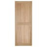 Heritage Internal Oak Frame Ledge Select Rustic Door 610mm - BeadButt