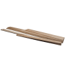 Heritage 132 x 22mm Oak Internal Door Lining Kit + Stops 2.1m x 1.05m