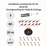 Decibel Mute 63 Installation Kit Suitable for Up to 12m²