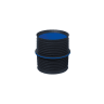 Fernco Icon (Internal) Pushfit Coupling 148-153mm Black, Blue
