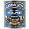 Hammerite Direct to Rust Metal Hammered Finish Paint 750ml  Black