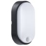 Luceco Eco Outdoor Oval LED Bulkhead Light & PIR Sensor 10W 700lm