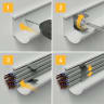 D-Line Safe-D U-Clips 40mm Pack of 50