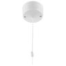 BG 800 Series 6A Pull Cord Ceiling Light Switch 2 Way White Moulded
