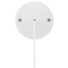 BG 800 Series 6A Pull Cord Ceiling Light Switch 2 Way White Moulded