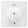 BG 800 Series 50A Pull Cord Ceiling Shower Switch Double Pole White