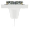 BG 800 Series 50A Pull Cord Ceiling Shower Switch Double Pole White