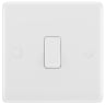 BG 800 Series 20A Intermediate Light Switch White Moulded Round Edge