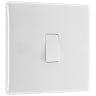 BG 800 Series 20A Intermediate Light Switch White Moulded Round Edge