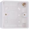 BG 800 Series Single Surface Pattress Box 32mm Round Edge White