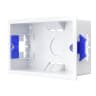 BG 900 Series Double Dry Lining Box 35mm Square Edge White