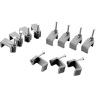 BG Cable Clips Twin & Earth 10mm Grey Pack of 50