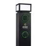 EVEC Pedestal EV Charger 22kw Type 2 Dual Socket