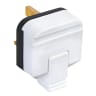 Masterplug Heavy Duty 13A UK Plug White