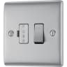 BG Nexus Metal 13A Switched Fused Connection Unit Brushed Steel