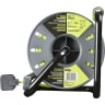 Masterplug Four Socket 13A Medium Open Reel with 25m Cable