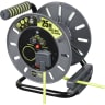 Masterplug Two Socket with USB 13A Medium Open Reel with 25m Cable