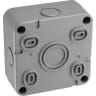 BG Electrical Nexus Storm Junction Box With 5 Pole Terminal Block Grey