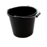 Proplas Builders Bucket 14L Black