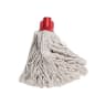 Robert Scott Pure Yarn Mop Head With Plastic Socket White