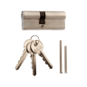 ERA 6-Pin 50/50mm Euro Profile Double Cylinder Lock Satin