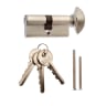 ERA 35/35 6 Pin Euro Profile Thumbturn Door Cylinder Satin