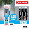 Evo-Stik Sticks Like Sh*t Ultra Waterproof Sealant 290ml White