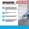 Evo-Stik Sticks Like Sh*t Ultra Waterproof Sealant 290ml White