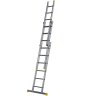 Werner Square Rung Triple Extension Ladder 4.77 x 1m Aluminium