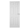Premdor Internal 6 Panel Smooth White Primed Door 2040 x 926 x 40mm