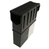 Fernco STDPSUMP StormDrain Plumb Sump Unit with Black Plastic Grate