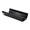 FloPlast RGS4B 114mm Square Rainwater Gutter Black