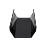 FloPlast RGS4B 114mm Square Rainwater Gutter Black