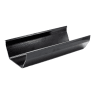 FloPlast RGS4B 114mm Square Rainwater Gutter Black