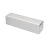 FloPlast RPS4W 65mm Square Rainwater Downpipe White 4m
