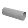 FloPlast SP1G 110mm Plain Ended Soil Pipe Grey 3m