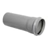 FloPlast SP3G Single Socketed Soil Pipe Grey 3m