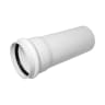 FloPlast SP3W 110mm Single Socket Soil Pipe White 3m