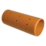 FloPlast D046P 110mm Plain Ended Underground Perforated Pipe 6m