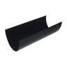 FloPlast RGH4B 115mm Hi-Cap Gutter Black 4m