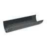 FloPlast RGH4AG 115mm Hi-Cap Rainwater Gutter Anthracite Grey 4m