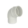 FloPlast RB2W 112½° 68mm Round Rainwater Offset Bend White