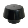 FloPlast SP310B 110mm Soil Pipe Extract Cowl Black