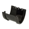 FloPlast RUH1B 115mm Hi-Cap Rainwater Union Bracket Black