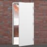 Latham Steel Fire Escape Door & Frame with RH Hinge 1195 x 2020mm