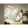 VELUX GGL Centre Pivot Roof Window White Painted 134 x 140cm