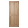 Heritage 4 Panel Custom Engineered Oak Door